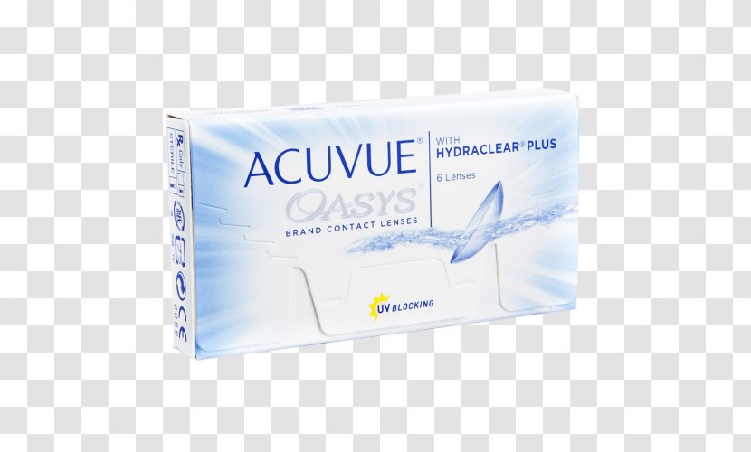 Johnson & Acuvue Oasys 2-Week With Hydraclear Plus Contact Lenses For Astigmatism - Optician - Eye Transparent PNG