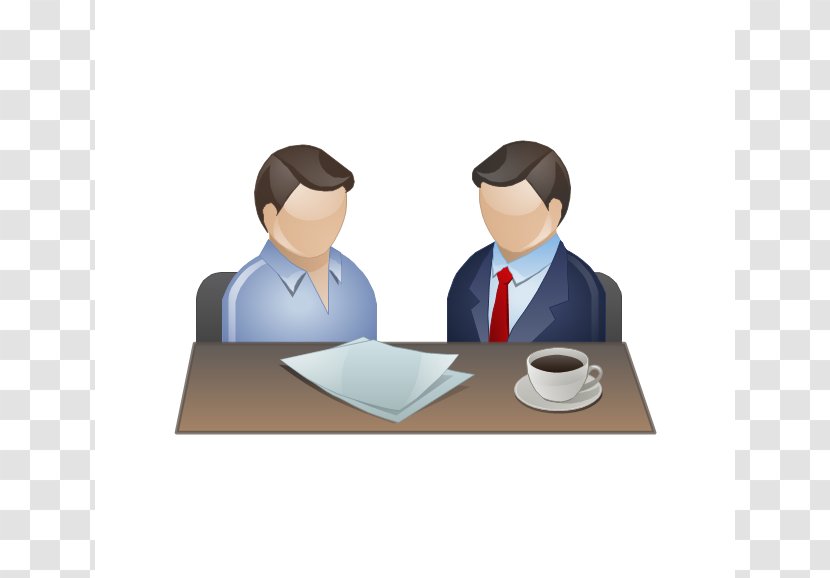 Meeting Businessperson Clip Art - Drawing - Business Discussion Cliparts Transparent PNG