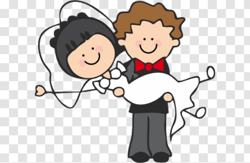 Drawing Wedding Marriage Couple - Heart Transparent PNG