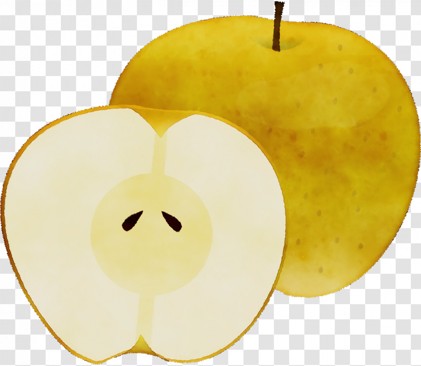 Yellow Pear Apple Fahrenheit Transparent PNG