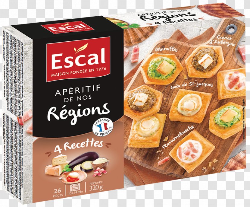 Apéritif Escal Escargots D'Alsace SA Tarte Flambée Petit Four Food - Provence - Aperitif Transparent PNG