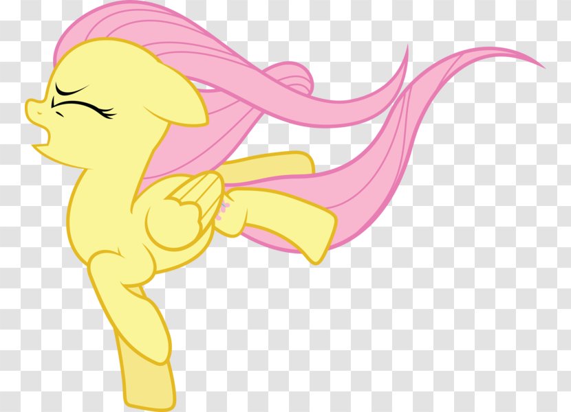 Pony Pinkie Pie Fluttershy Clip Art Rainbow Dash - Cartoon - Horse Transparent PNG