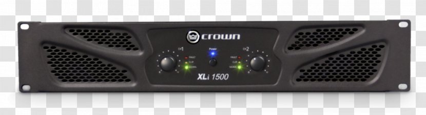 Audio Power Amplifier Crown XLi 800 - Stereophonic Sound Transparent PNG