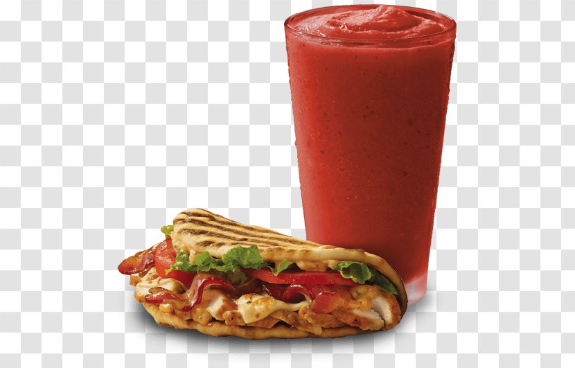 Chicken Salad Smoothie Wrap Bacon Barbecue - Dish Transparent PNG