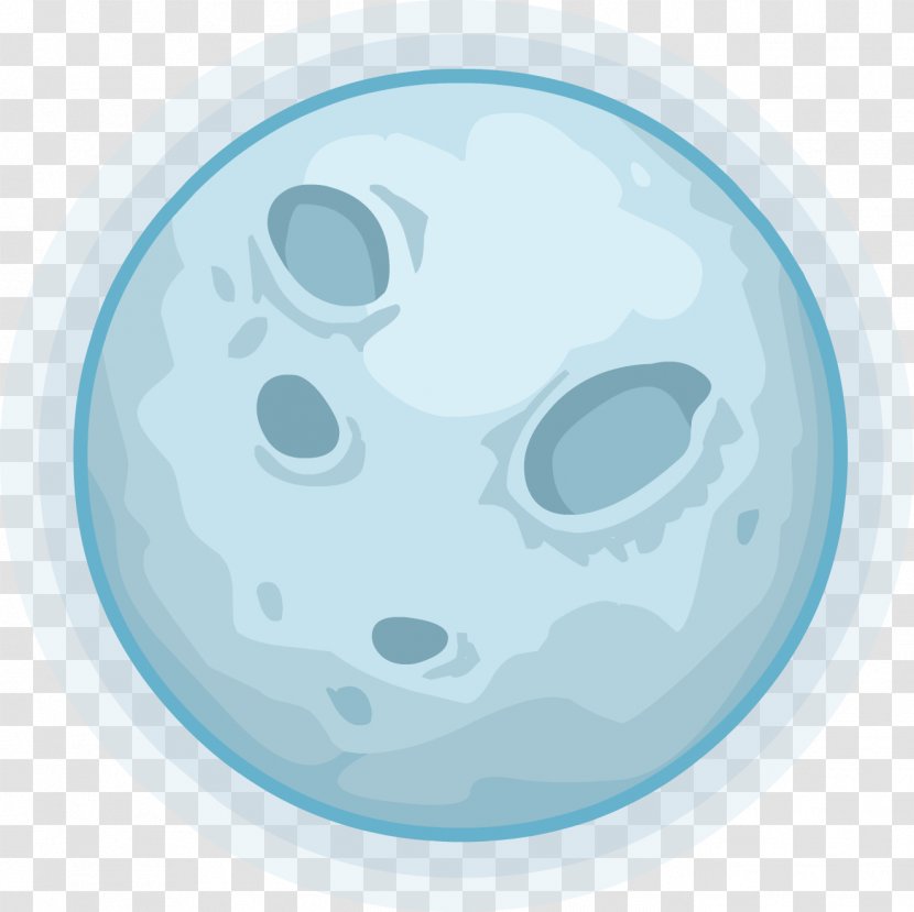 Club Penguin Earth Full Moon Desktop Wallpaper Transparent PNG