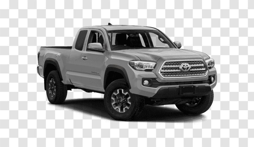 2018 Toyota Tacoma SR5 Access Cab Pickup Truck V6 Four-wheel Drive - Inlinefour Engine - Off-road Vehicles Transparent PNG