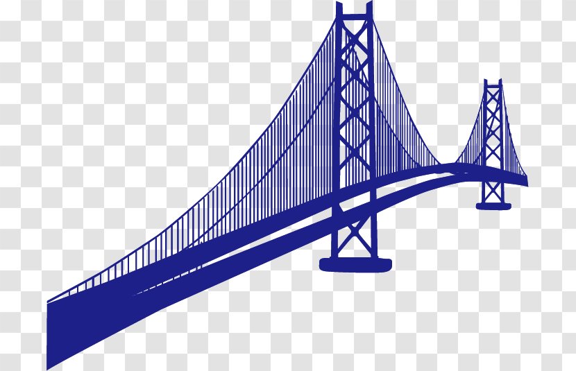 Golden Gate Bridge San Franciscou2013Oakland Bay - Triangle - Iron Transparent PNG