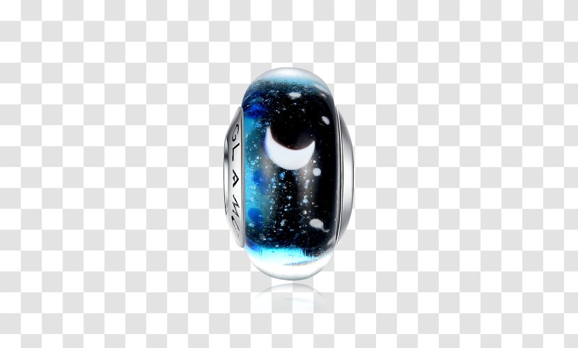 Charm Bracelet Jewellery Pandora Blue Gemstone - Jewelry Making - Glass Bead Transparent PNG
