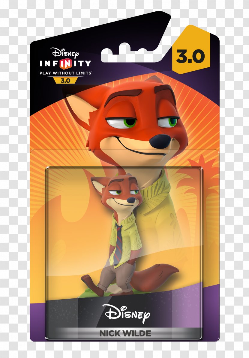 Disney Infinity 3.0 Character Figure Nick Wilde Lt. Judy Hopps Star Wars - Game Transparent PNG