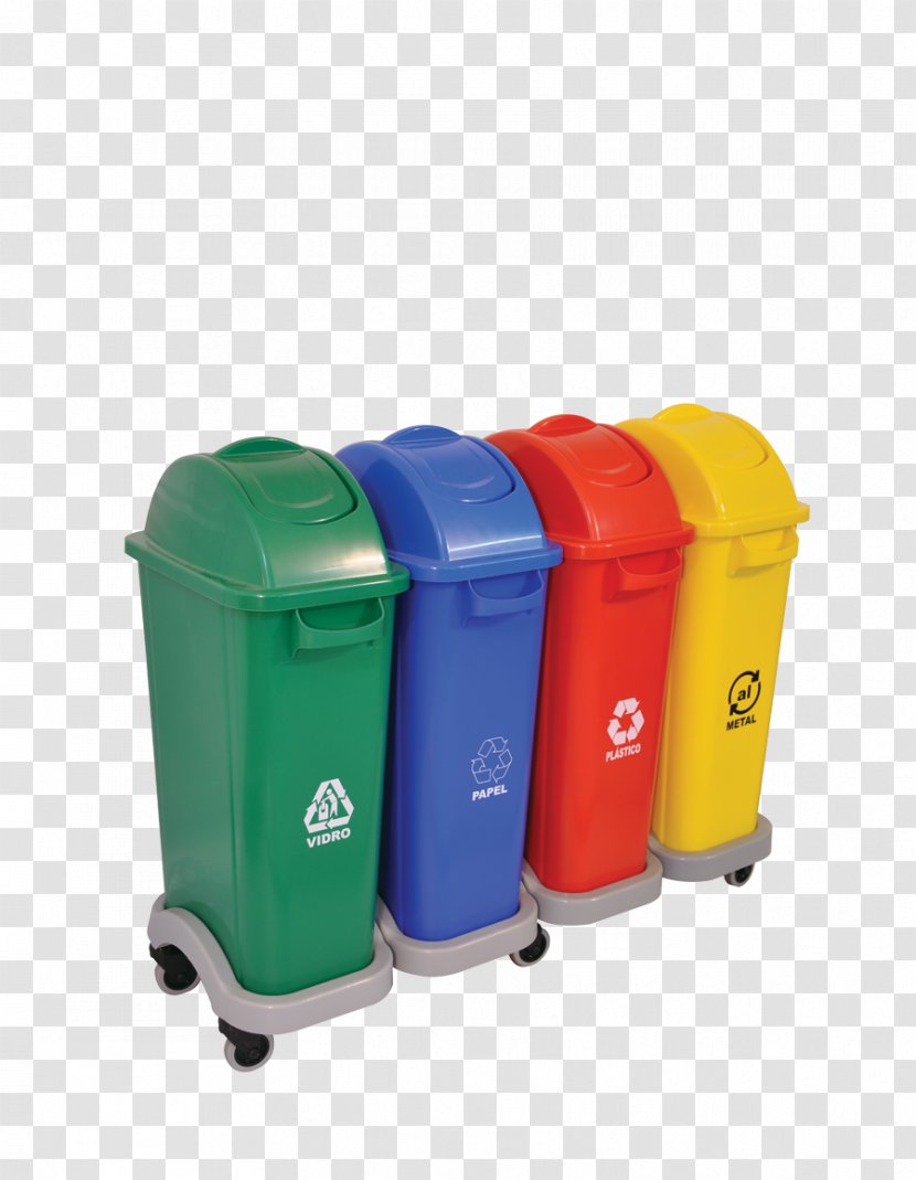 Waste Sorting Rubbish Bins & Paper Baskets Municipal Solid Glass - Bralimpia Transparent PNG