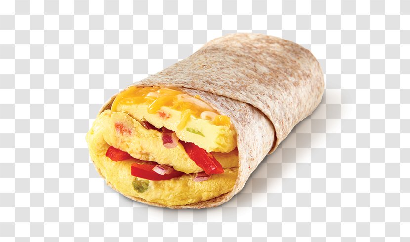 Breakfast Sandwich Wrap Flatbread Omelette - Bread - Veggie Transparent PNG