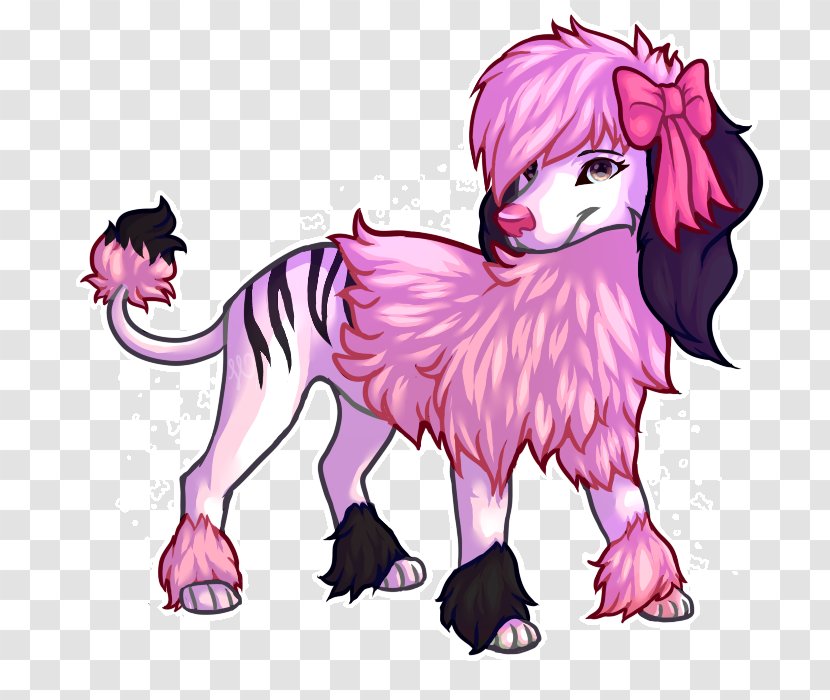 Cat Dog Mammal Horse Carnivora - Watercolor - Pink Shading Transparent PNG