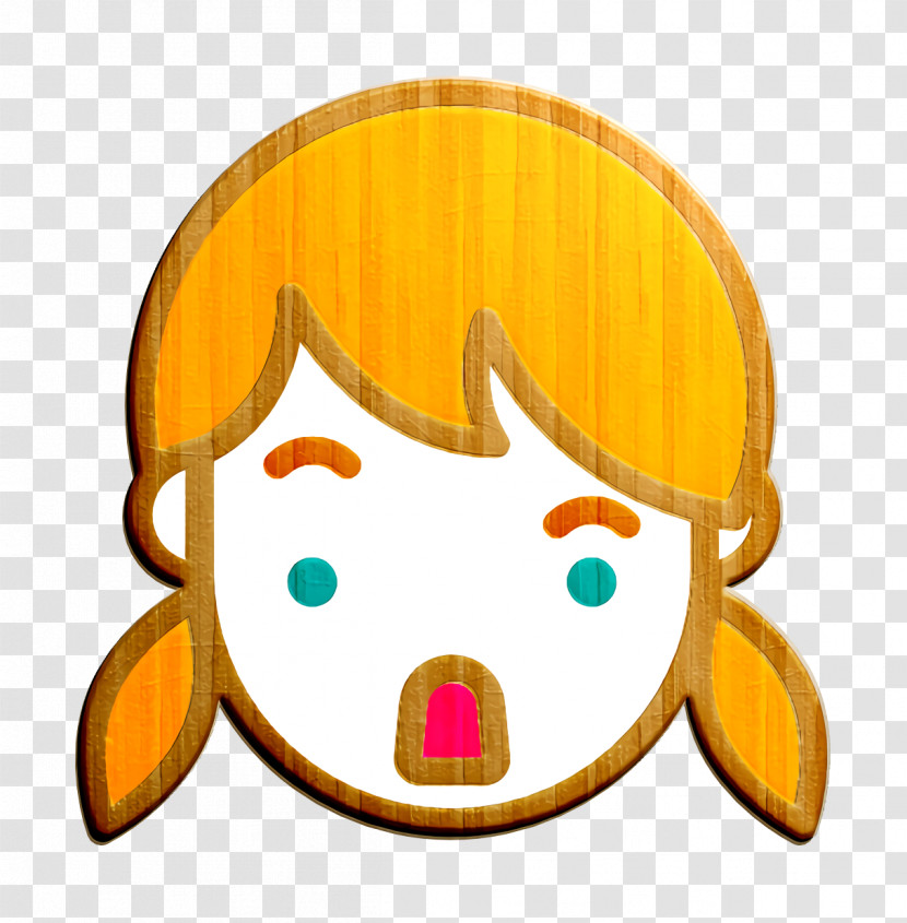 Shock Icon People Icon Linear Color Emoticons Icon Transparent PNG
