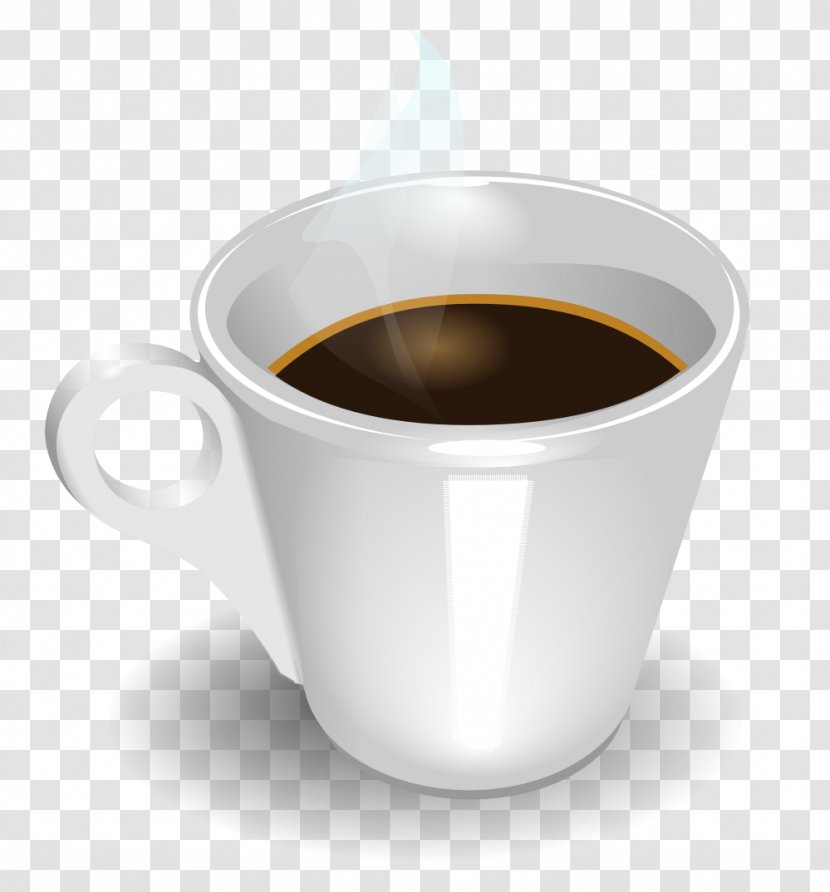 Espresso Coffee Cup Cafe Tea - Doppio Transparent PNG