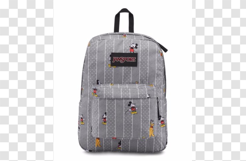 Walt Disney World Backpack JanSport SuperBreak Disneyland - Bag Transparent PNG