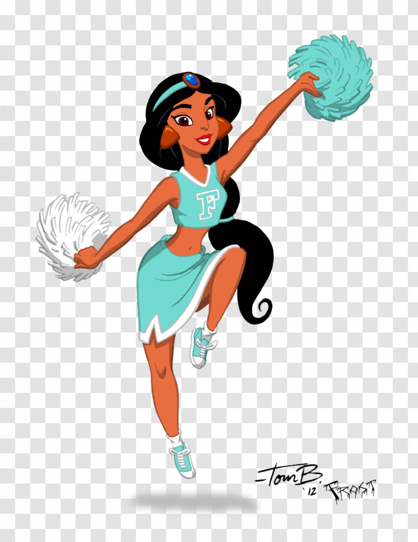 Princess Jasmine Cheerleading Disney Cheering Sport - Tree Transparent PNG