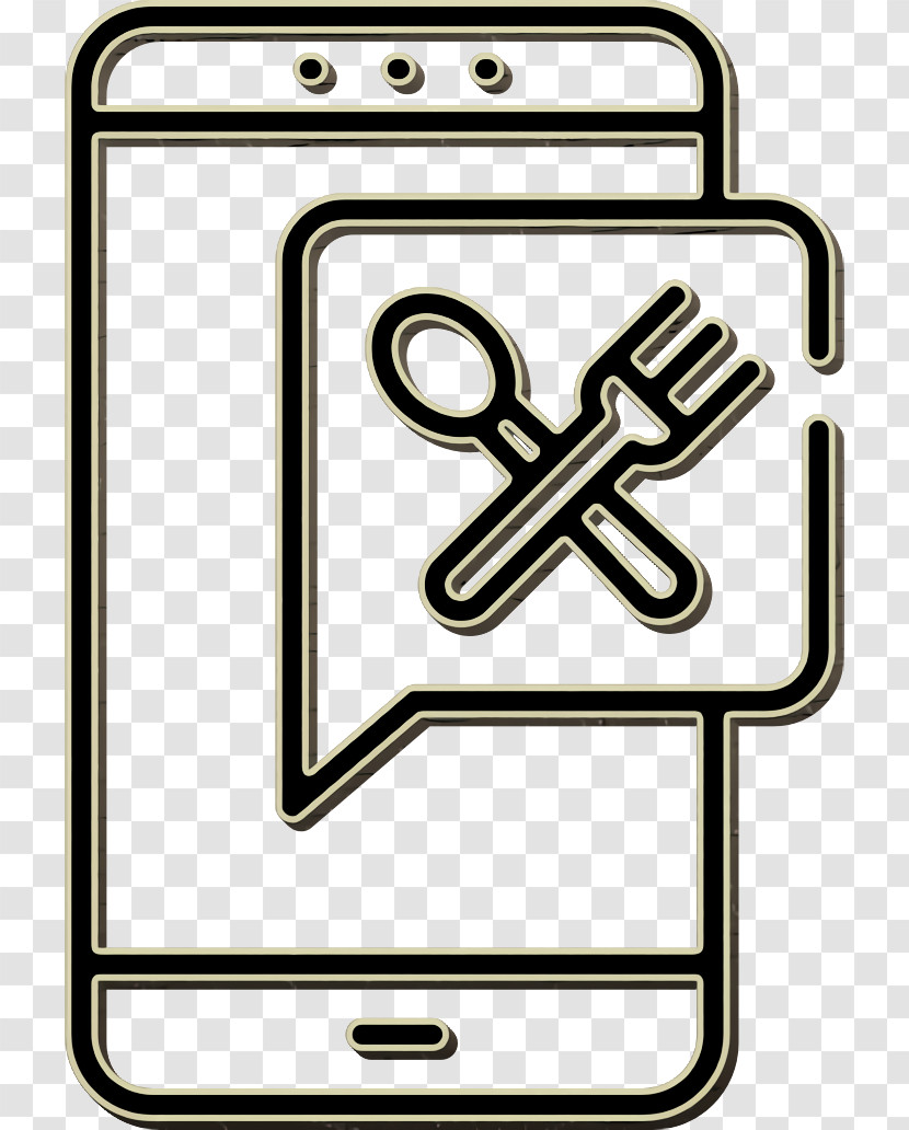 Tablet Icon Ordering Icon Take Away Icon Transparent PNG