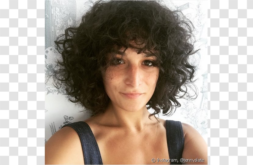 Jenny Slate Bangs Hairstyle Capelli - Ombre - Hair Transparent PNG