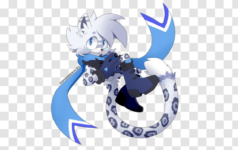 Sonic Generations Mammal Snow Leopard Fan - Watercolor Transparent PNG