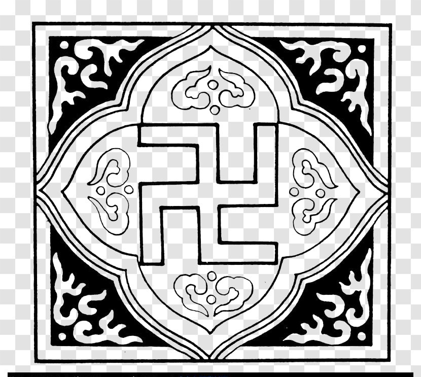 China I Ching Swastika Buddhism Symbol - Pattern - Dharma Antiquity Transparent PNG