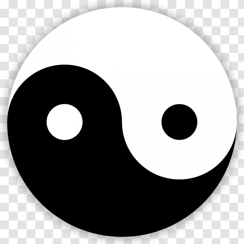 Yin And Yang Taijitu Feng Shui Bagua - Taoism - True Or False Transparent PNG