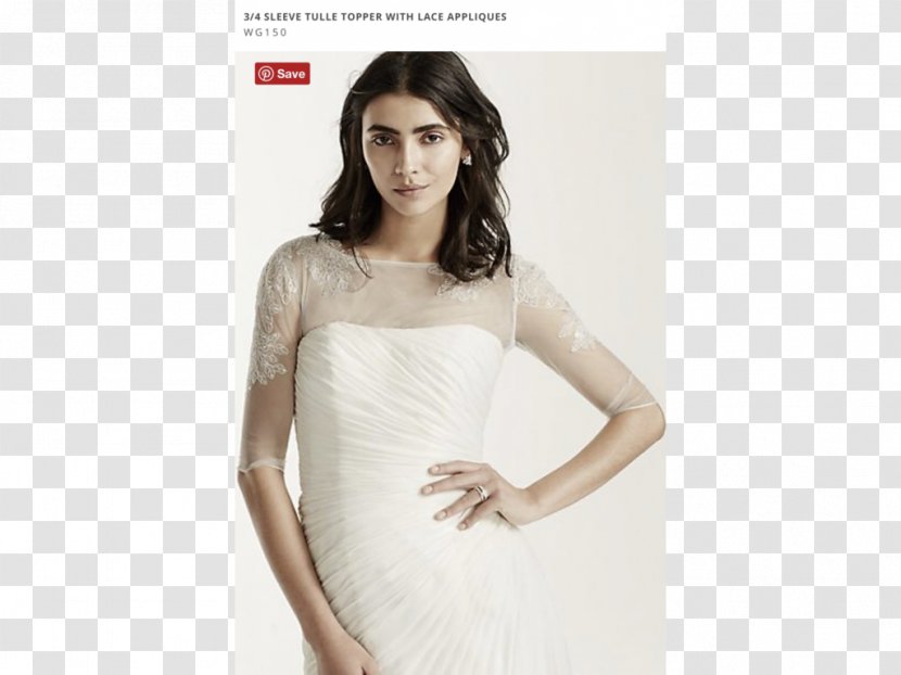 Wedding Dress Gown Shrug - Tree Transparent PNG