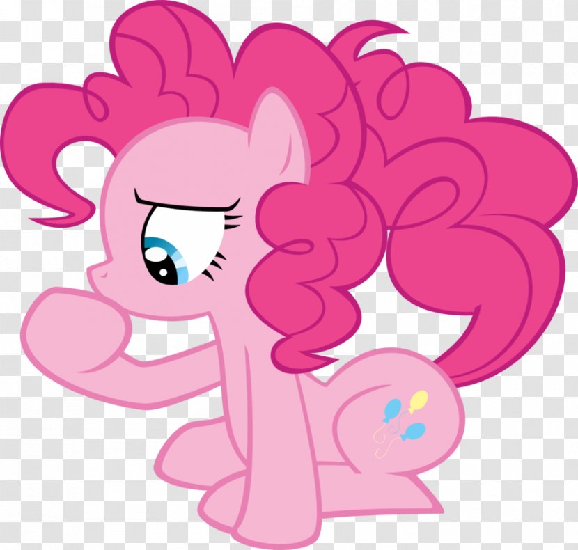 Pinkie Pie Rarity Fluttershy Pony Horse - Silhouette Transparent PNG