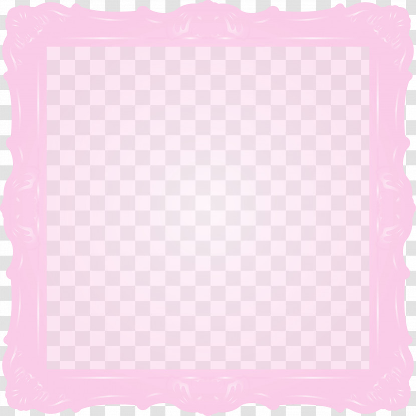 Pink Rectangle Pattern Transparent PNG