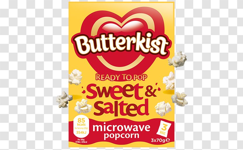 Popcorn Fizzy Drinks Butterkist Salt Food Transparent PNG