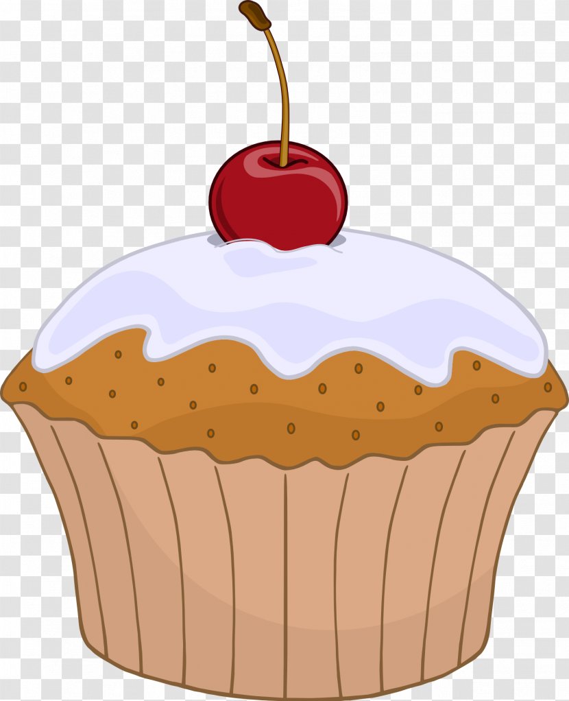 English Muffin Cupcake Frosting & Icing Clip Art - Cake Transparent PNG