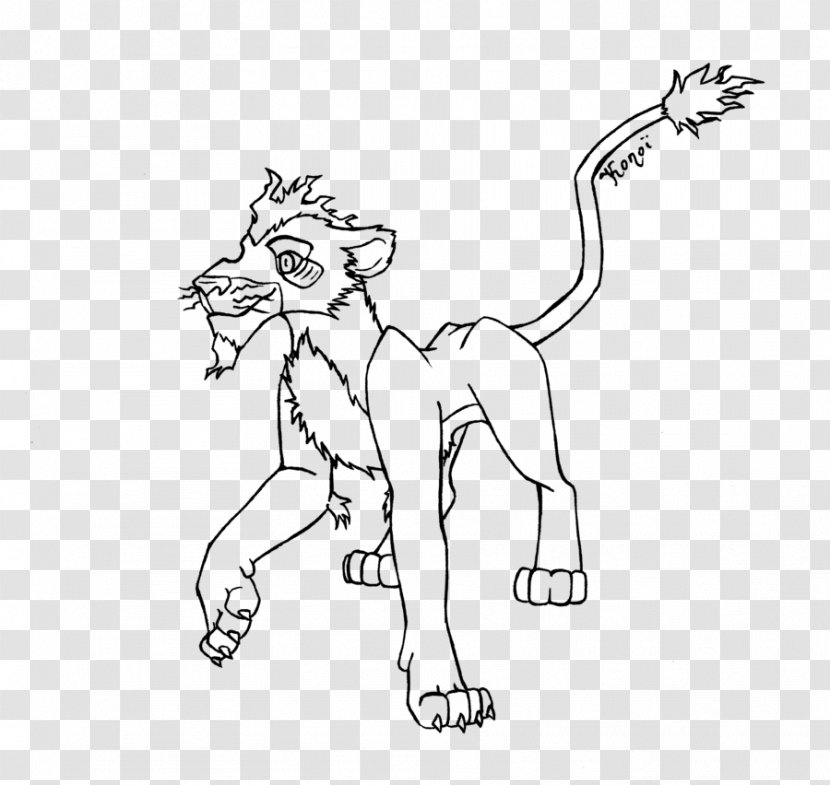 Simba Zira Scar Nuka Lion - Tail - The King Transparent PNG