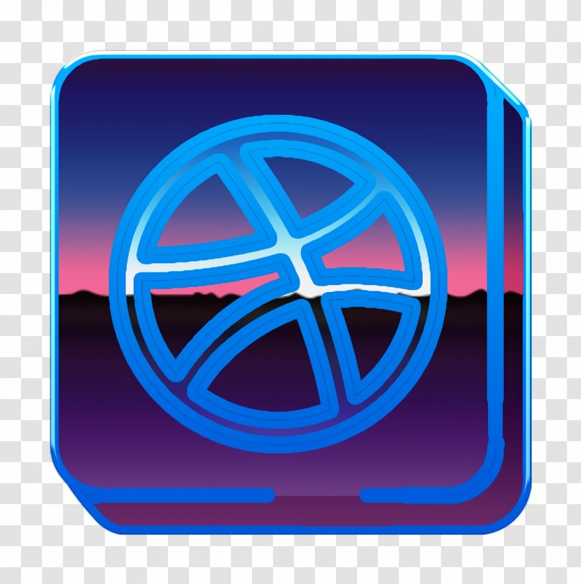 Ball Icon Dribbble Dribble - Logo - Rim Peace Symbols Transparent PNG