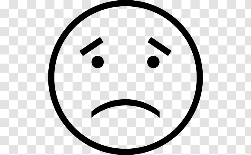 Emoticon Smiley Frown Sadness Clip Art - Tristes Transparent PNG