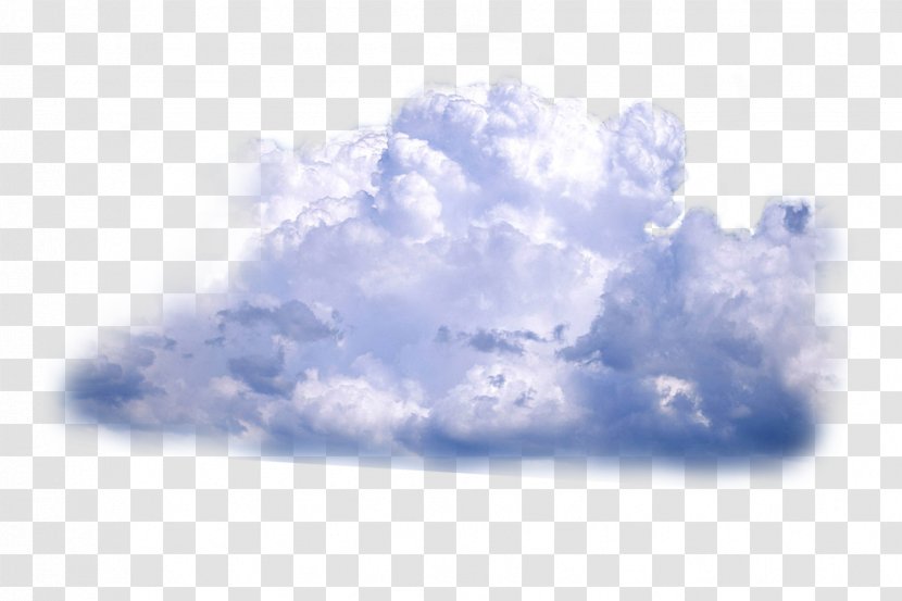 Cloud Sky Blue - Speech Balloon - Fluffy White Clouds Picture Transparent PNG