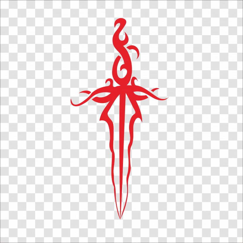 Sword Shadow - Symbol - Double-edged Transparent PNG