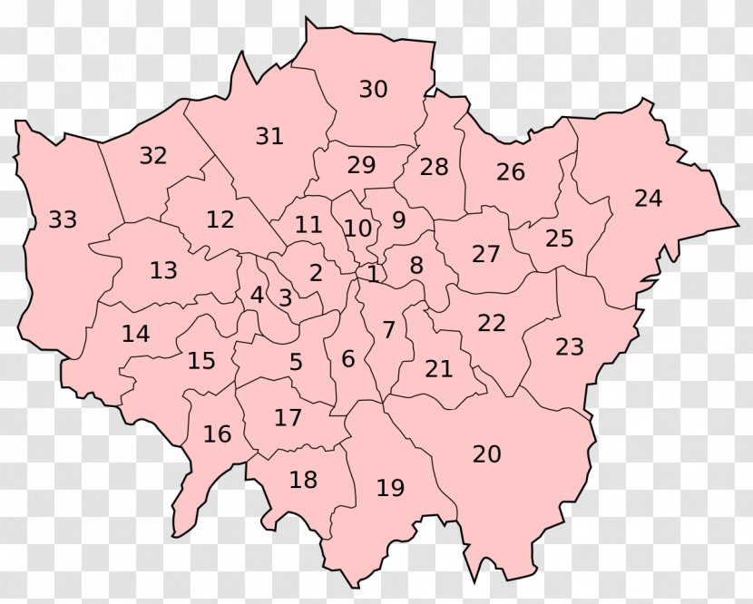City Of Westminster London Borough Southwark Croydon Brent Inner - Boroughs - Metropolitan Transparent PNG