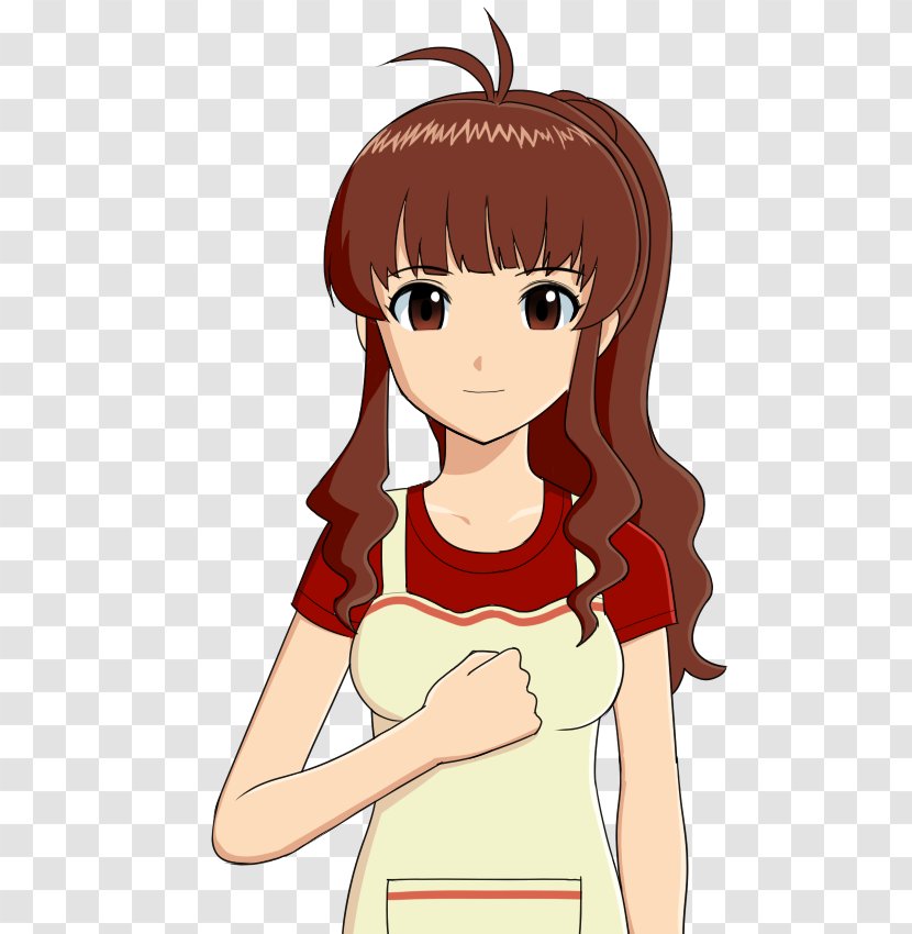 The Idolmaster Dearly Stars Idolmaster: Million Live! Nintendo DS Hair - Silhouette - Frame Transparent PNG