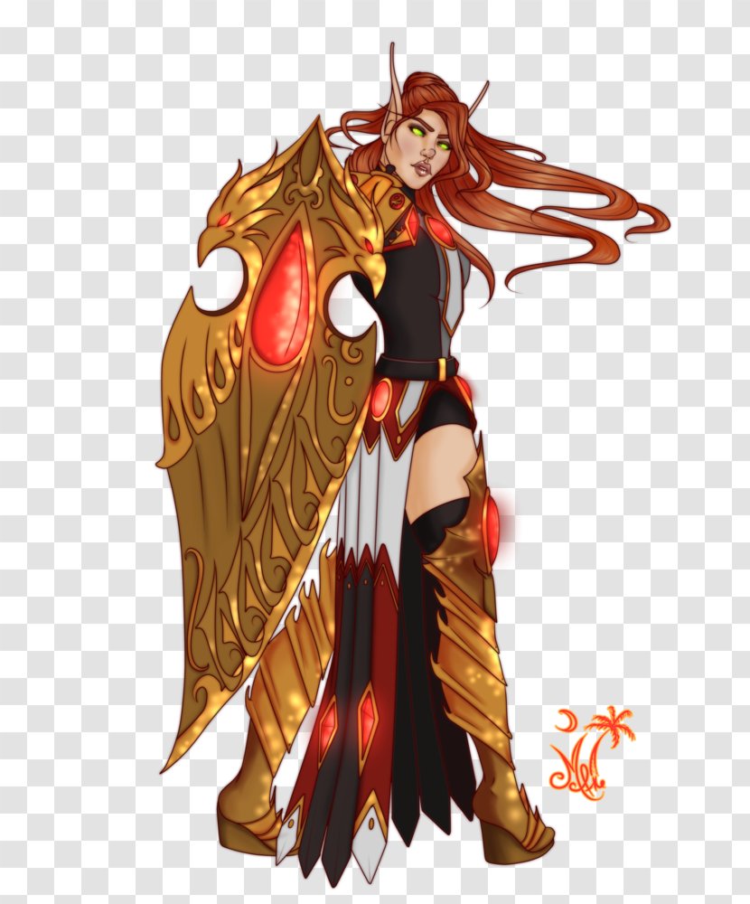 World Of Warcraft Fan Art Lady Liadrin - Barn Swallow Transparent PNG