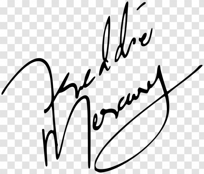 Queen Signature Singer-songwriter Graphology - Cartoon - Barack Obama Transparent PNG