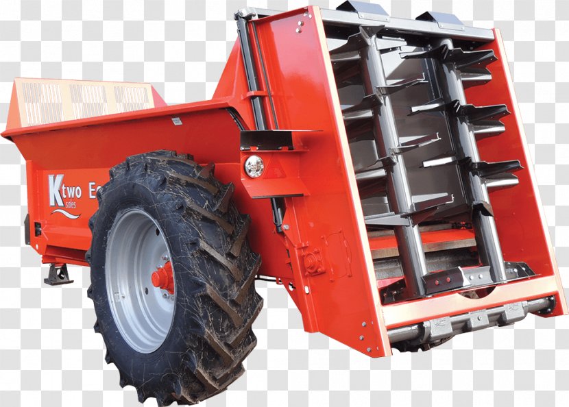 Manure Spreader K Two Sales Ltd Tractor Agriculture Agricultural Machinery - Motor Vehicle Transparent PNG