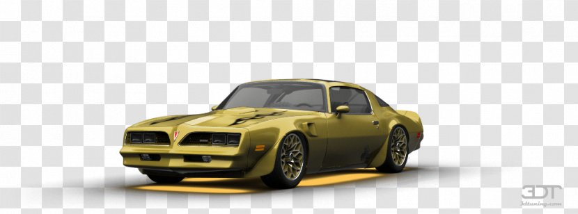 Sports Car Model Automotive Design Motor Vehicle - Yellow - Trans Am Transparent PNG