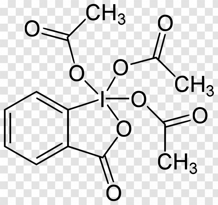Dess–Martin Periodinane Reagent Oxidation Indole-3-acetic Acid - Primary Alcohol - Number Transparent PNG