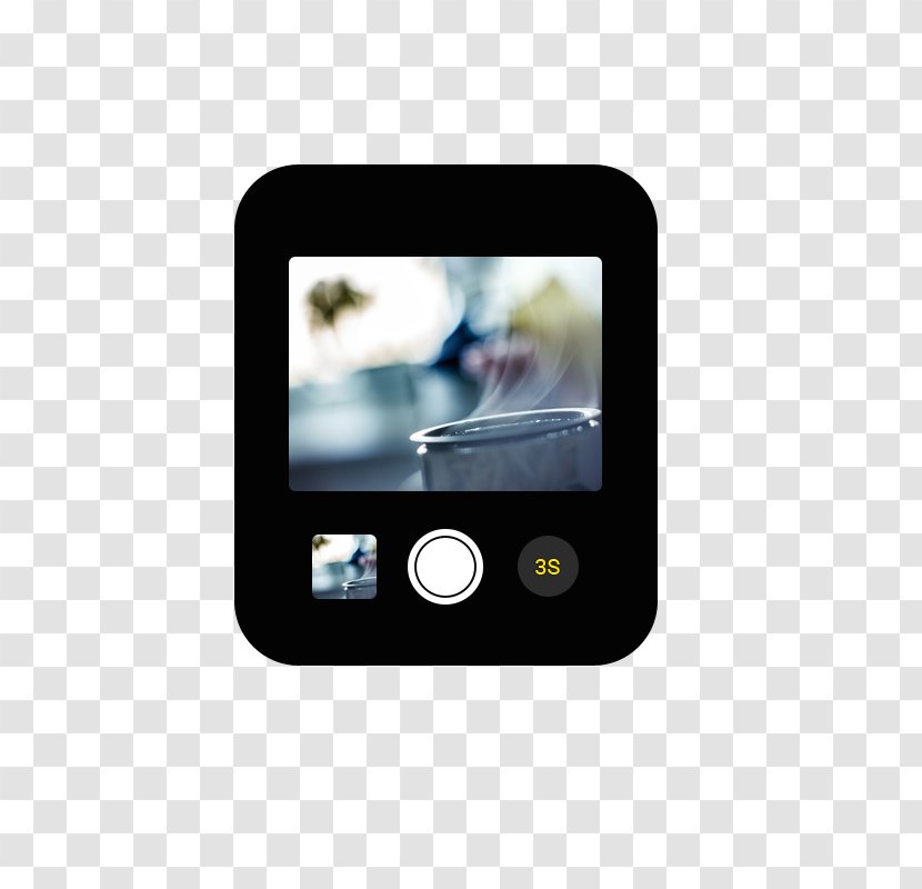 Apple Watch IPod Touch User Interface - Electronics - Camera Video Page Transparent PNG