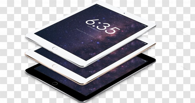 IPad Air 2 Mockup - Perspective Transparent PNG