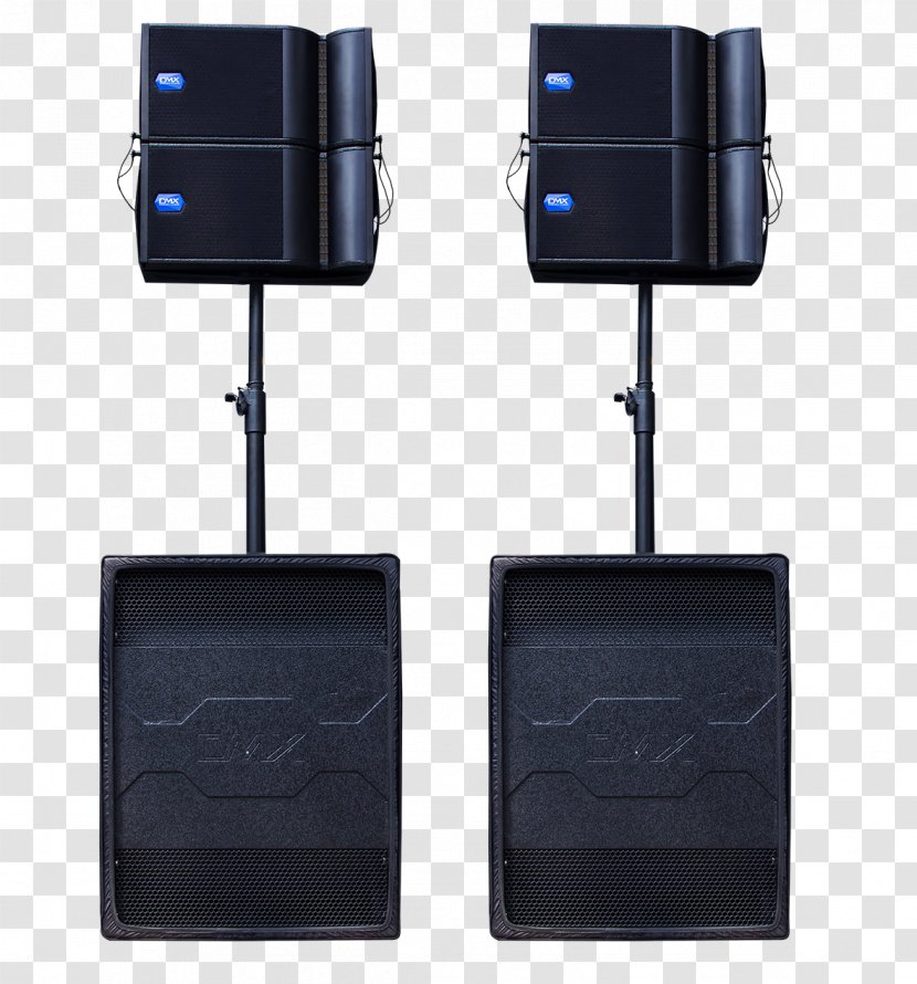 Line Array Loudspeaker Sound Microphone Computer Speakers - Tree Transparent PNG