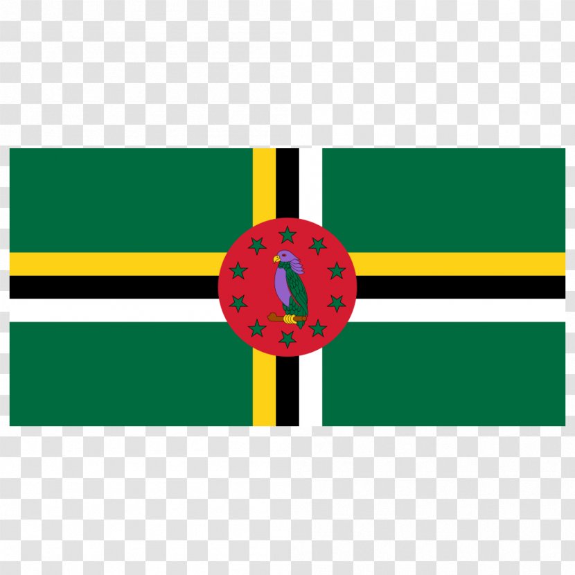 Flag Cartoon - Coat Of Arms Dominica - Banner Island Country Transparent PNG