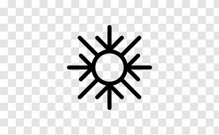 Ice Crystals Snowflake Logo - Symbol Transparent PNG