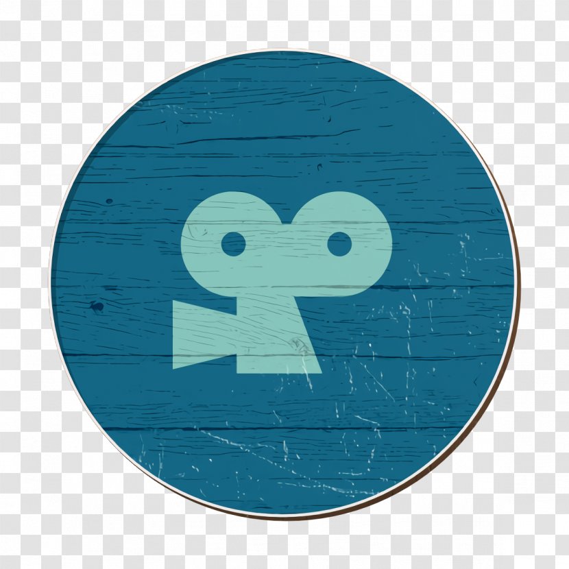 Viddler Icon - Smile - Symbol Electric Blue Transparent PNG
