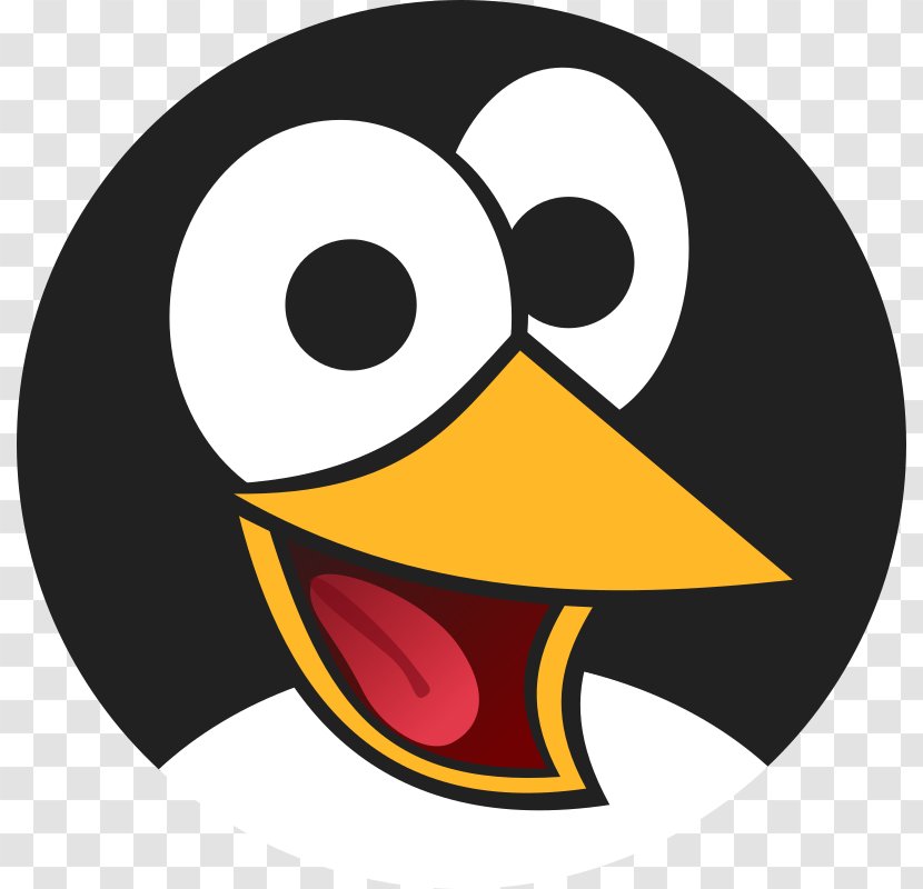 Linux Tux Command-line Interface Clip Art - Yellow - Sad Penguin Cliparts Transparent PNG