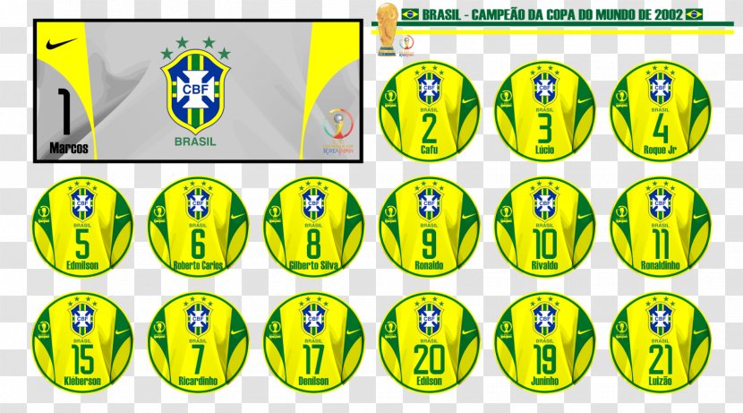 2002 FIFA World Cup Germany National Football Team Brazil Transparent PNG